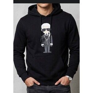 Karl Lagerfeld Paris Character Hoodie size Large